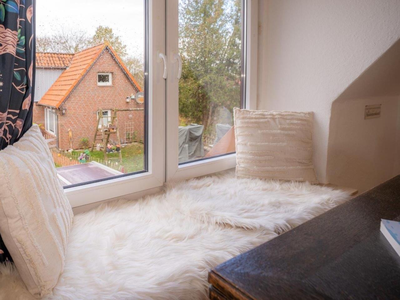 194 Fewo Dat Luetjehuus Mit Dachterrasse Im Ersten Stock Luetjenburg Exterior photo