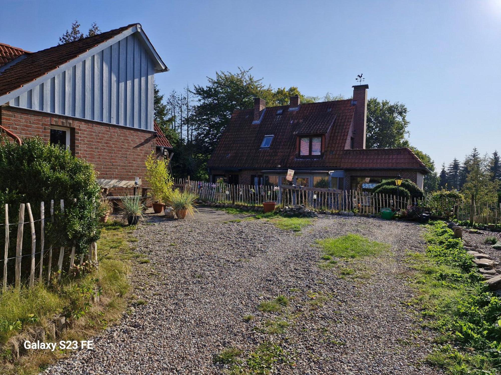 194 Fewo Dat Luetjehuus Mit Dachterrasse Im Ersten Stock Luetjenburg Exterior photo